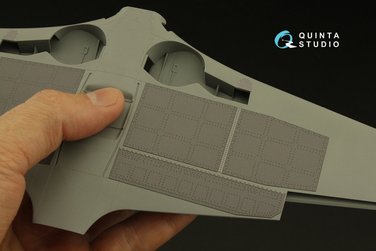Quinta Studio QP32014 Yak-9T Flaps and Panels (ICM) 1/32 – image 8