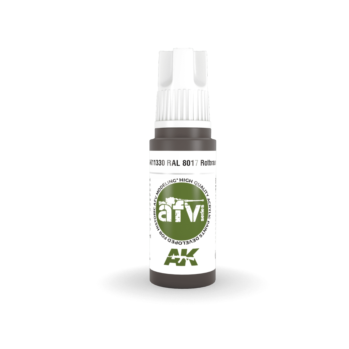AK Interactive AK11330 RAL 8017 Rotbraun 17ml – Bild 2