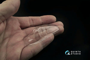 Quinta Studio QC32001 Yak-3 vacuformed clear canopy, open &amp;amp; close position (for Special Hobby kit) 1/32 – image 5