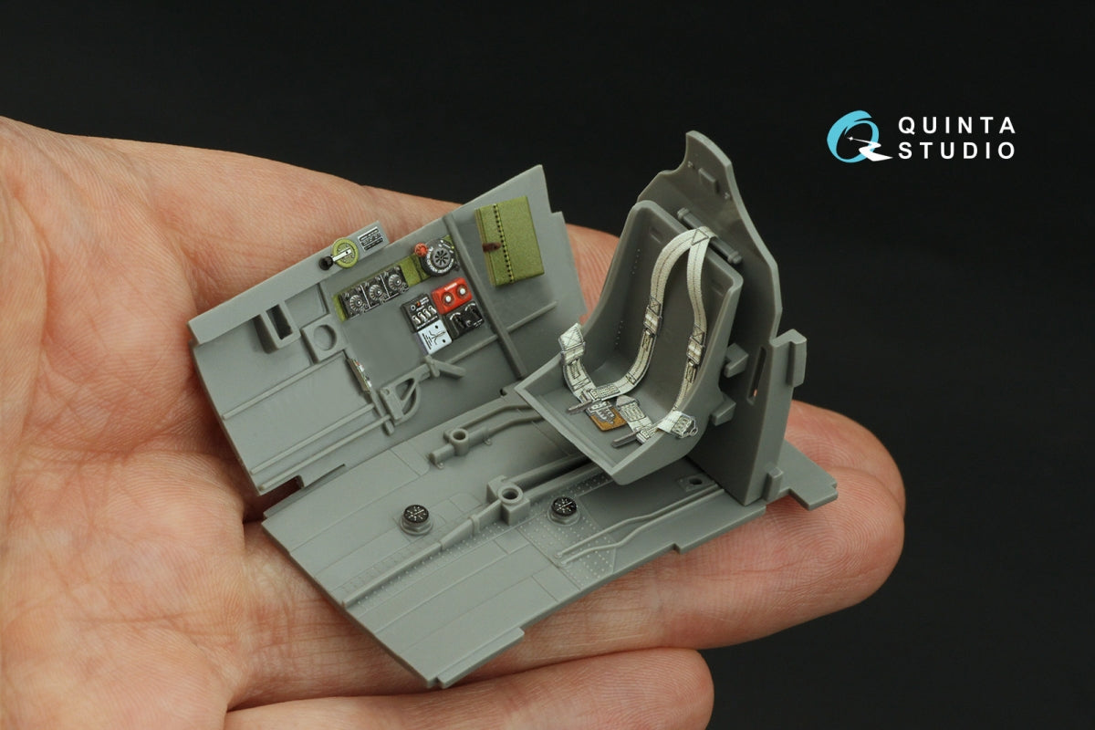 Quinta Studio QD32217 P-40N early 3D-Printed colored Interior on decal paper (Hasegawa/Eduard) 1/32 – image 10