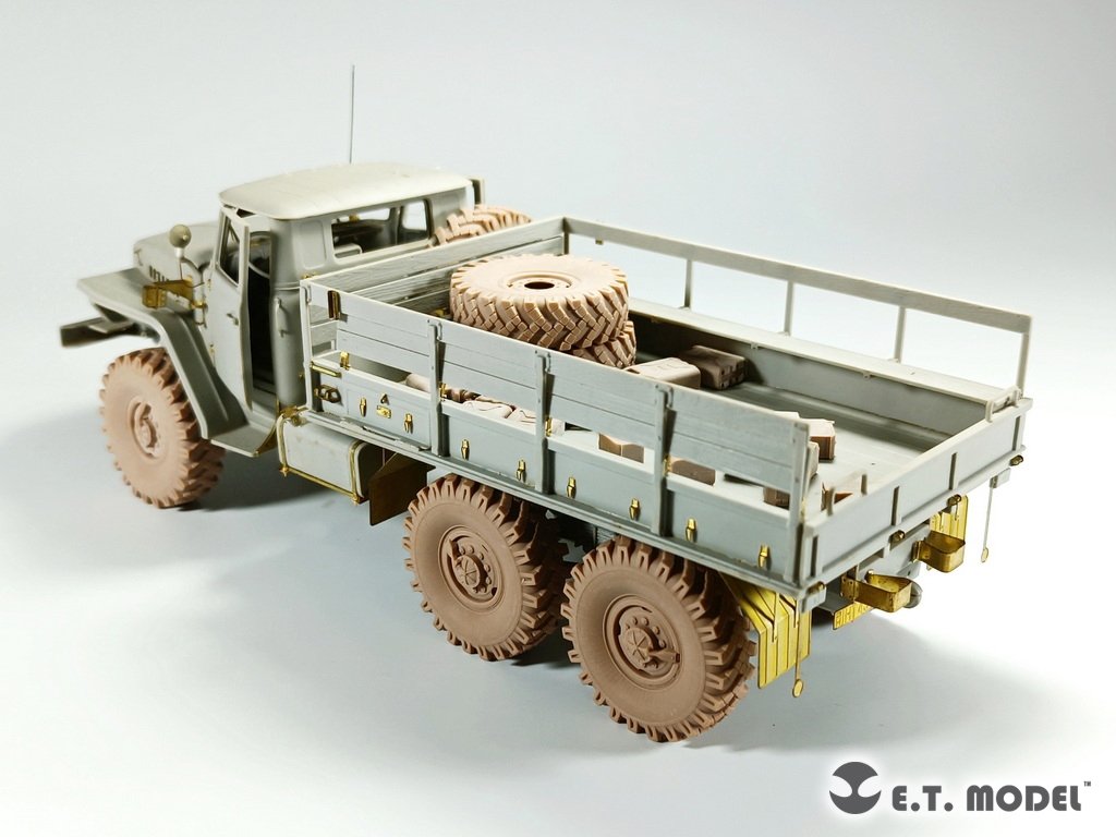 ET Model P35-116 Russian URAL-4320 Truck Weighted Road Wheels(3D Printed) For TRUMPETER Kit 1/35 – obrázek 9