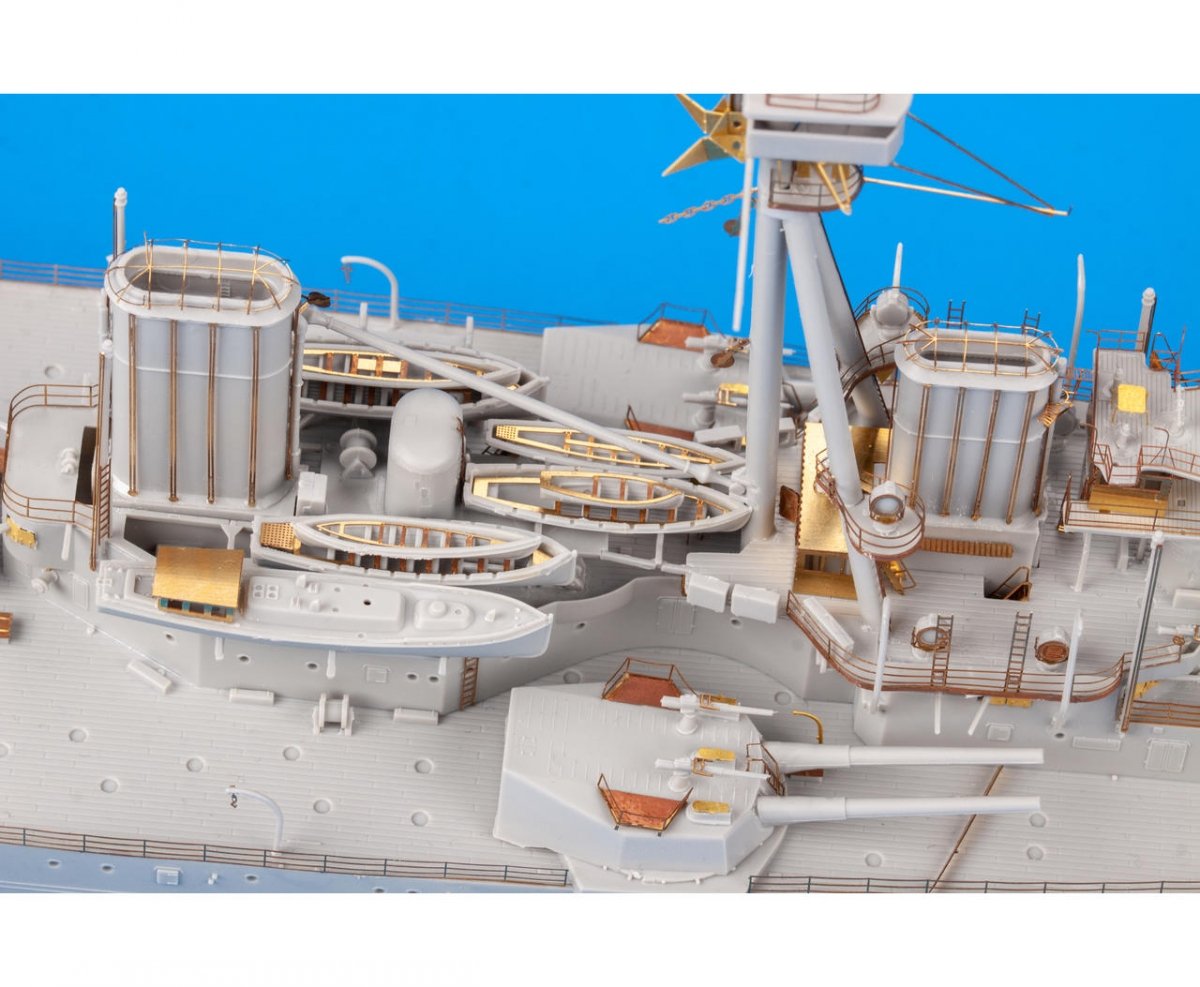 Eduard 53258 HMS Dreadnought 1915 1/350 TRUMPETER – Bild 9