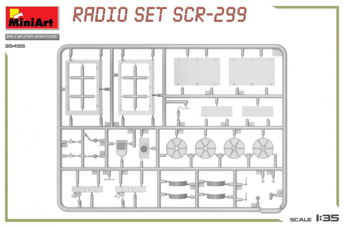 MiniArt 35455 US RADIO SET SCR-299 1/35 – immagine 4