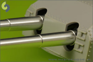Master SM-200-006 German battleship Bismarck - main gun barrels - 38 cm (15in) SKC/34 (8 pcs) – image 3