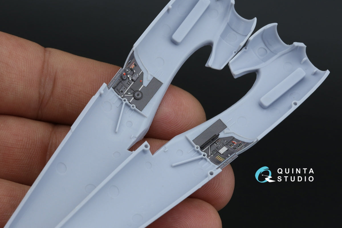 Quinta Studio QD72154 Typhoon Mk.1B Late 3D-Printed colored Interior on decal paper (Airfix) 1/72 – Bild 7