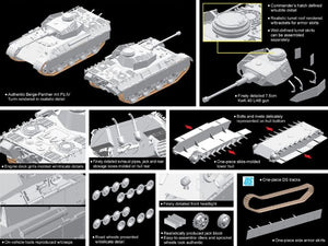 Dragon 7508 Berge-Panther with Pz.Kpfw.IV Turm (1/72) – image 5