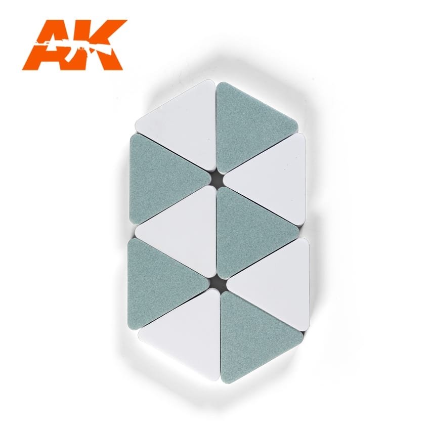 AK Interactive AK9029 DOUBLE SIDED SPONGE (SEMI-GLOSS EFFECT / FINE POLISHING) – Bild 2