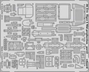 Eduard 36273 Tiger I Mid production for DRAGON 6700 1/35