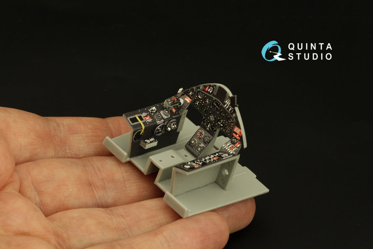 Quinta Studio QD32184 F8F-2 Bearcat 3D-Printed colored Interior on decal paper (Trumpeter) 1/32 – image 12