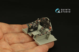 Quinta Studio QD32184 F8F-2 Bearcat 3D-Printed colored Interior on decal paper (Trumpeter) 1/32 – image 12