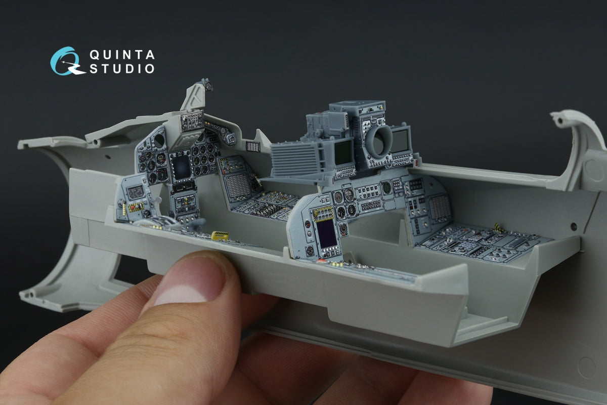 Quinta Studio QDS+32231 Tornado ECR German 3D-Printed &amp;amp; colored Interior on decal paper (Italeri) (Small version) (with 3D-printed resin parts) 1/32 – image 10