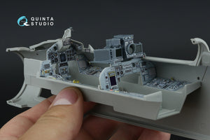 Quinta Studio QDS+32231 Tornado ECR German 3D-Printed &amp;amp; colored Interior on decal paper (Italeri) (Small version) (with 3D-printed resin parts) 1/32 – image 10