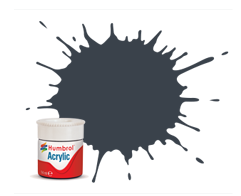 Humbrol AB0032 32 Peinture acrylique mate gris foncé 14 ml
