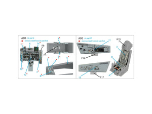 Quinta Studio QD72118 MiG-29A (NATO) 3D-Printed colored Interior on decal paper (Trumpeter/IBG Models) 1/72 – Bild 2