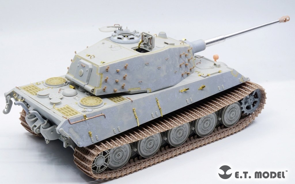 ET Model P35-069 WWII German KingTiger Single Workable Track (18 Teeth Late Type) ( 3D Printed ) 1/35 – immagine 9