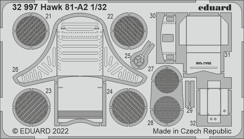 Eduard 32997 Hawk 81-A2 GWH 1/32 – zdjęcie 3