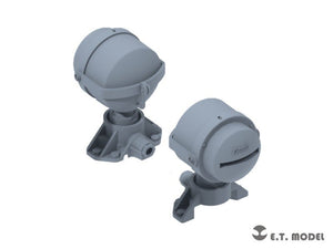 ET Model P35-208 Bosch Lamp Lights for WWII German Vehicles (3D Printed) 1/35 – obrázek 3