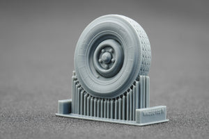 ScaleX WM 35010C ZU 23-2 Ordinary and sagged wheel set (for Trumpeter) 1/35