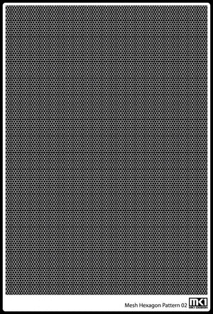 KA Models KA-00006 HEXAGON PATTERN MESH B 0.45mm X 0.3mm – obrázek 5