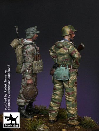 Black Dog F35021 Wehrmacht soldiers 1944 1/35 – obrázek 3