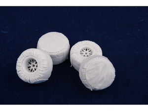 KA Models FE-20014 TIRE WARMER FITTED TIRES 1/20 – obrázek 2