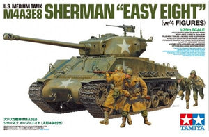 Tamiya 25175 US Medium Tank M4A3E8 Sherman Easy Eight (1/35)