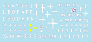 Star Decals 72-A1148 War in Ukraine # 10 Ukrainian Oldies. Tanks and AFVs 2022-23. T-62M (rev 2022), T-62M, BTR-60BP, BMP-1P. 1/72 – obrázek 2