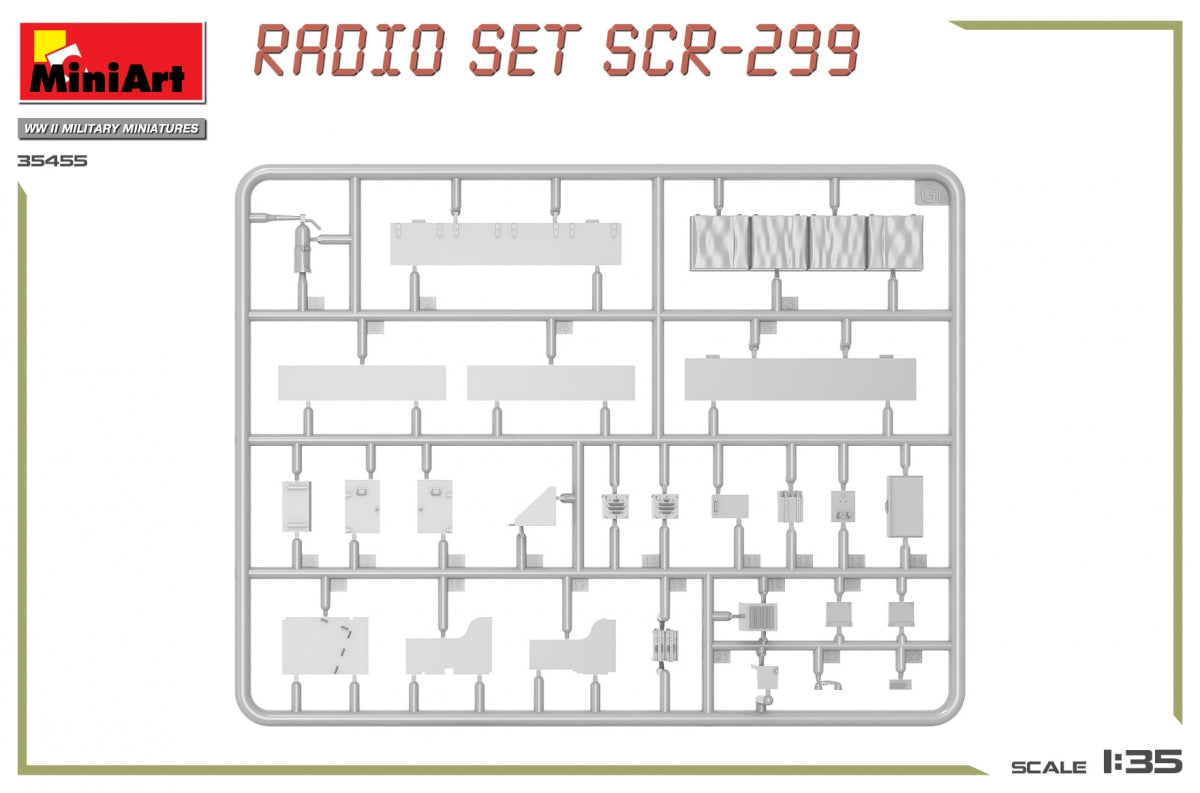 MiniArt 35455 US RADIO SET SCR-299 1/35 – immagine 5