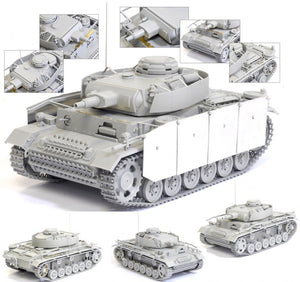 Dragon 6474 Pzkpfw. III Ausf. N w/Schurzen 1/35 – obrázek 8