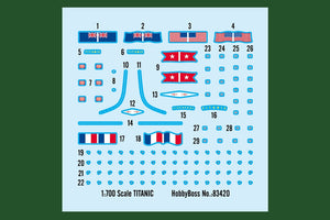 Hobby Boss 83420 Titanic 1/700 – immagine 4