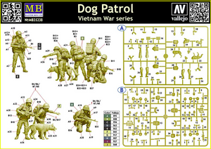 Master Box 35238 Dog Patrol Vietnam War Series 1/35 – image 2