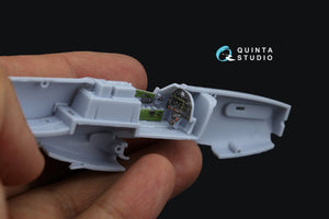 Quinta Studio QD72140 P-51D late 3D-Printed colored Interior on decal paper (Airfix) 1/72 – image 10
