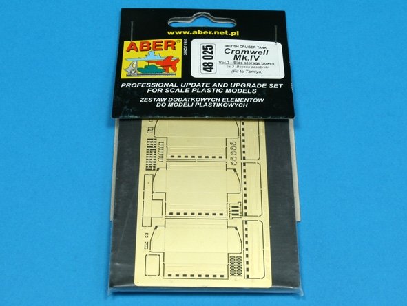 Aber 48025 Cromwell Mk.IV - part 3 - side pods (TAM) 1/48 – Bild 2