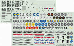 ModelMaker Decals D48164 Dutch F-16 Squadrons - generic set 1/48 – image 2