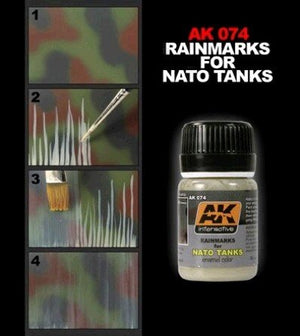 AK Interactive AK074 Rain Marks For Nato Tanks 35ml – Bild 2