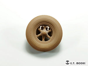 ET Model P35-132 WWII German Sd.Kfz.7(8t) Sagged Front Wheels &amp;amp; Spare Wheel Type.1 for Dragon / Trumpeter kit 1/35 – Bild 4
