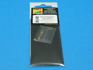 Aber 35L-092 Set of 4 barrels for german machine guns MG42 without jacket 1/35 – zdjęcie 3