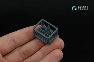Quinta Studio QD+48546 Kubelwagen Type 82 3D-Printed &amp;amp; colored Interior on decal paper (Tamiya) (with 3D-printed resin parts) 1/48 – image 6