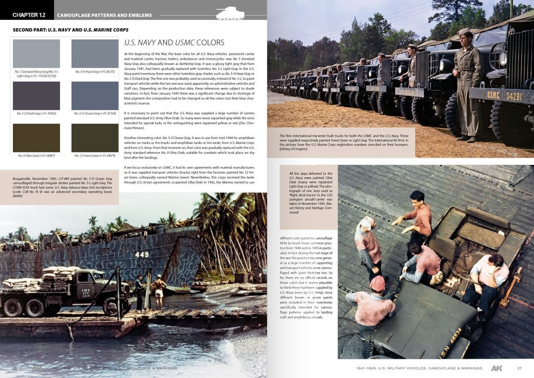 AK Interactive AK642 AMERICAN MILITARY VEHICLES – CAMOUFLAGE PROFILE GUIDE – image 10