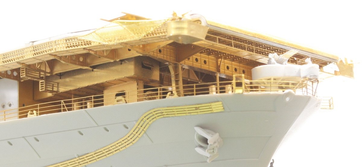 Pontos 37031FN USS CV-6 Enterprise 1942 Detail up set (Teak tone wooden deck) 1/350 – Bild 5