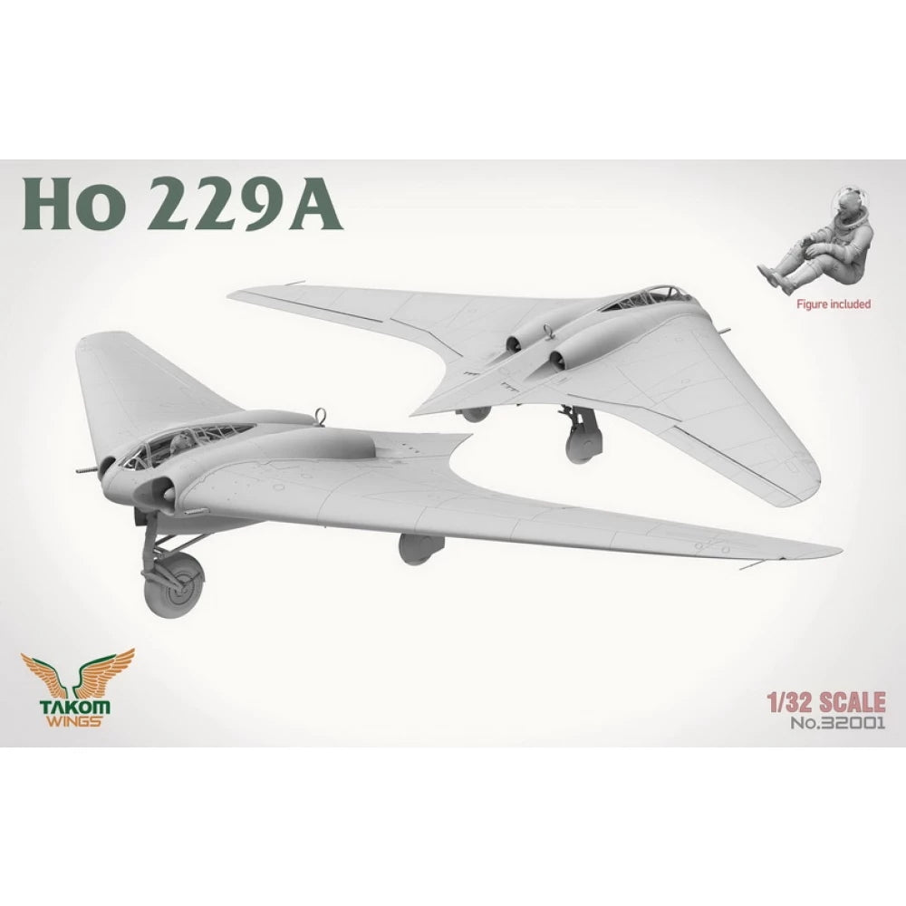 Takom 32001W Ho 229 Box - Ho 229A + Ho 229B + Ho 229 Pilot (Limited Edition) 1/32 – image 4