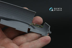 Quinta Studio QDS-48554 Bristol Beaufighter Mk.VI 3D-Printed &amp;amp; colored Interior on decal paper (Tamiya) (small version) 1/48 – image 5