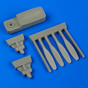 Quickboost QB48656 C-45 propellers w/tool ​​ICM 1/48