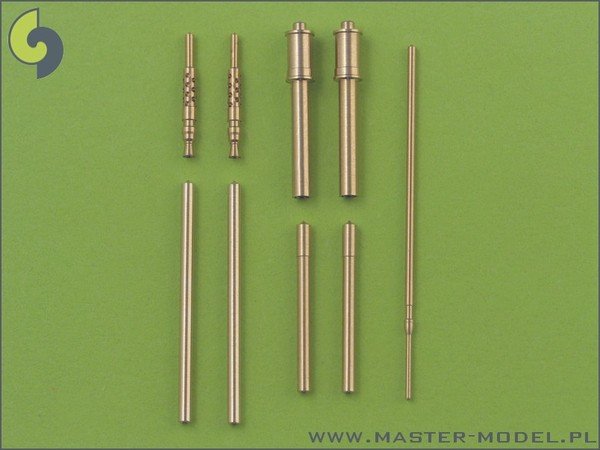 Master AM-48-018 Fw 190 A6 armament set (MG 17 barrel tips, MG 151 barrels, MG 151 fairings) &amp; Pitot Tube (1/48)