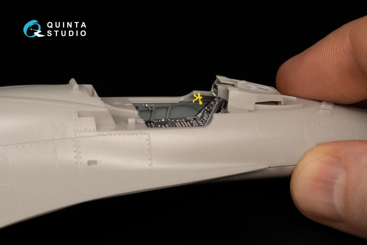 Quinta Studio QD48012 Mitsubishi F-2A 3D-Printed colored Interior on decal paper (Hasegawa) 1/48 – image 15
