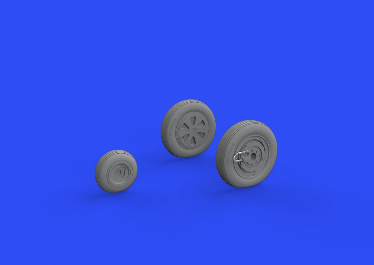 Eduard 672231 MiG-21PFM wheels 1/72 EDUARD – Bild 2