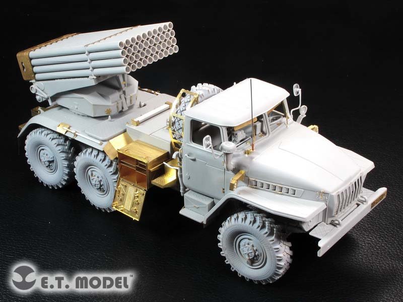 ET Model E35-191 Russian BM-21 Grad Multiple Rocket Launcher (For TRUMPETER 01013) (1/35) – immagine 2