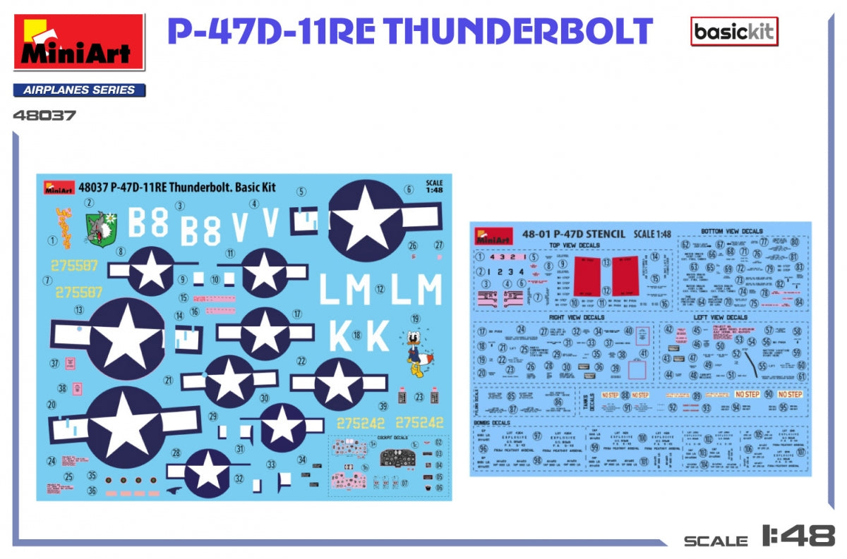 MiniArt 48037 P-47D-11RE Thunderbolt. Basic Kit 1/48 – image 2