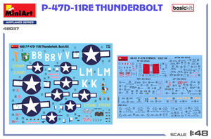 MiniArt 48037 P-47D-11RE Thunderbolt. Basic Kit 1/48 – image 2