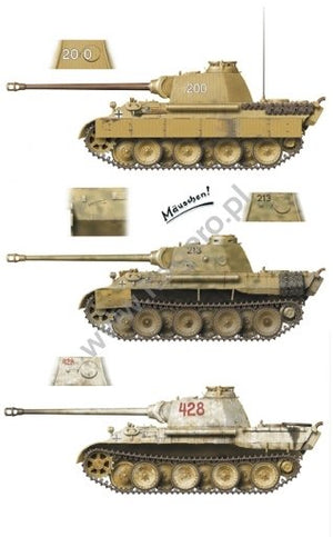 Kagero 15031 Pz.Kpfw. V Panther In Attack &amp;amp; Defense (decal) PL/EN – image 4
